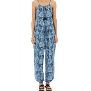 LSF Love Shack Fancy Paisley Cotton Boho Jumpsuit Size 2